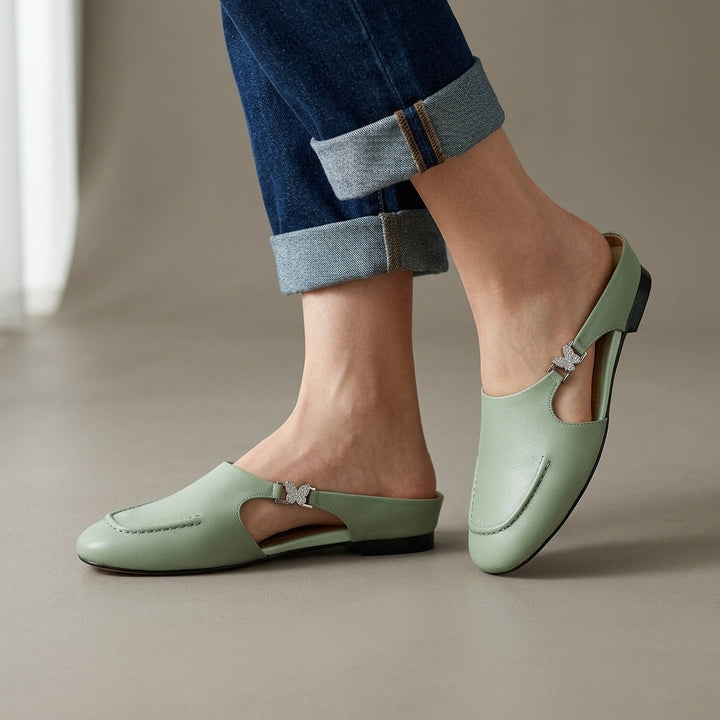 Stella Butterfly Cutout Mule