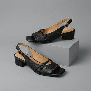 Cassie Braided Slingback Sandal