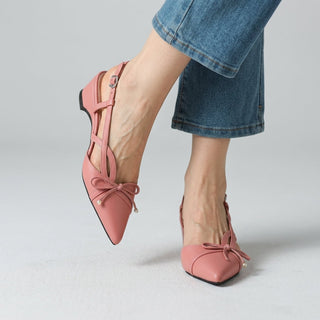 Lana Bow Pointed Slingback