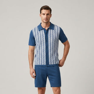 Rhys Jacquard Two Piece Set
