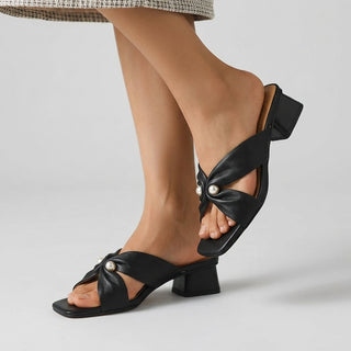 Vera Pearl Twist Mule