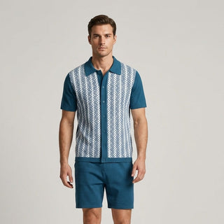 Rhys Jacquard Two Piece Set