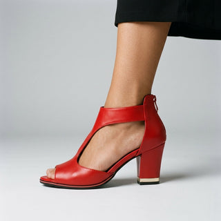 Brynne Cutout Block Heel