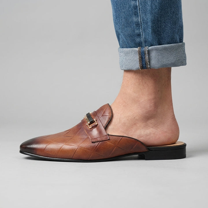 Giancarlo Genuine Leather Mule