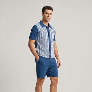 Rhys Jacquard Two Piece Set