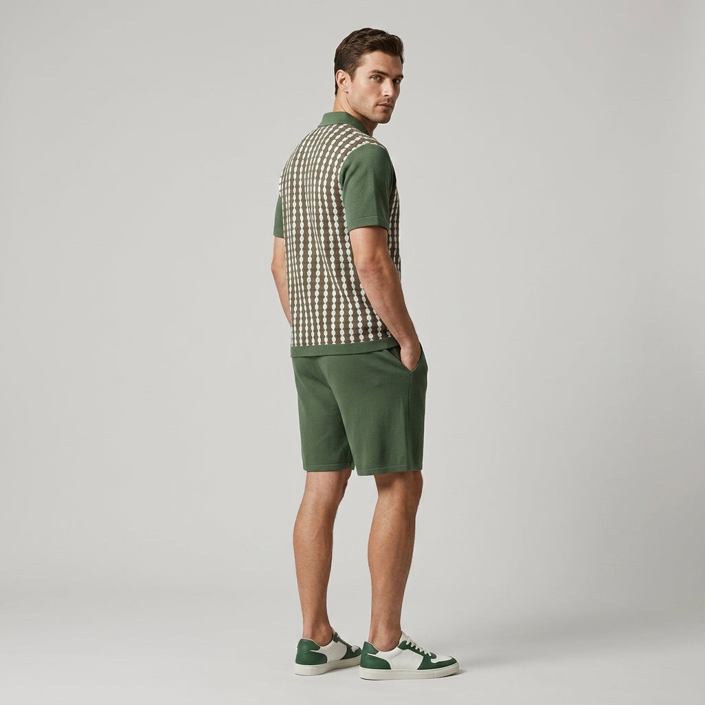 Grady Striped Two Piece Set