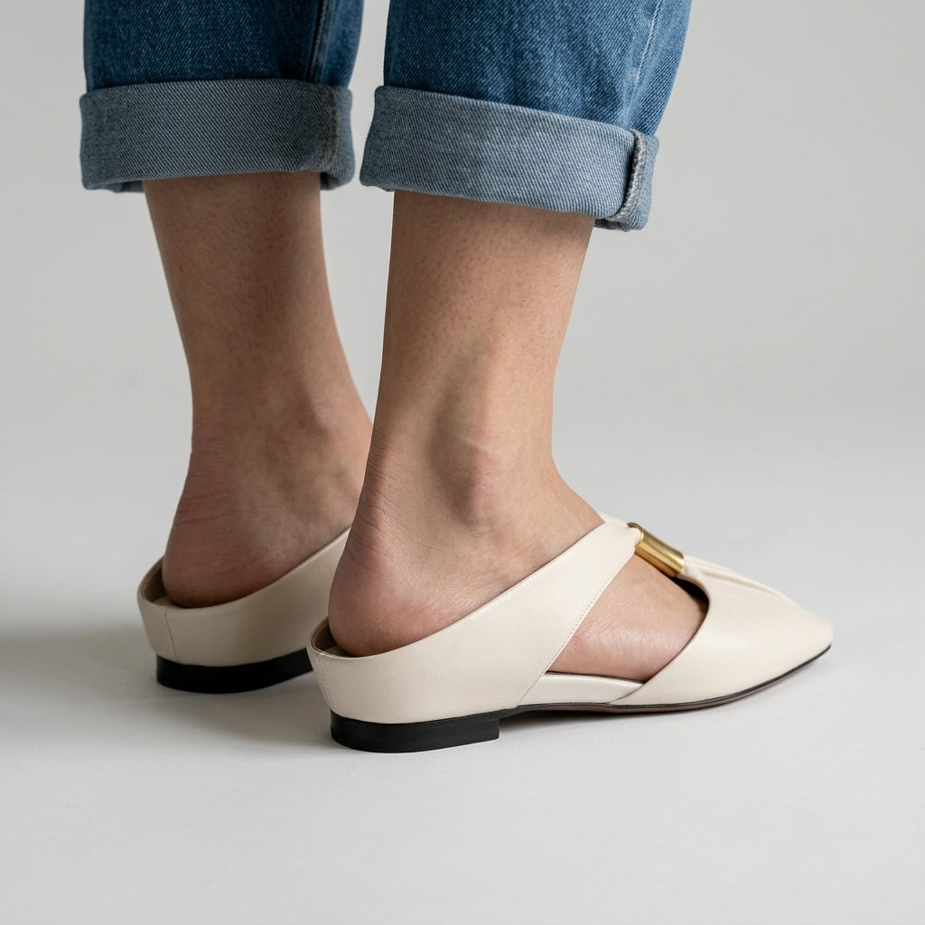 Leah T-Bar Mule