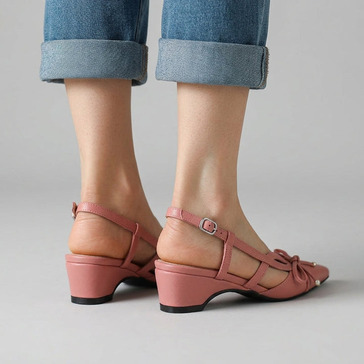 Lana Bow Pointed Slingback