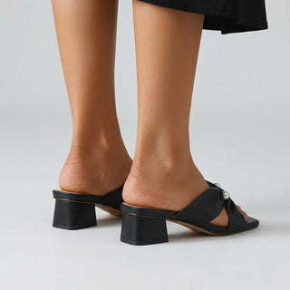 Vera Pearl Twist Mule