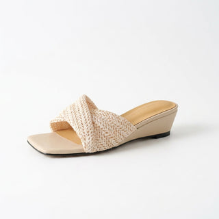 Isla Woven Wedge Slide