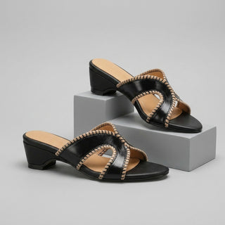 Ellie Cutout Slide Sandal