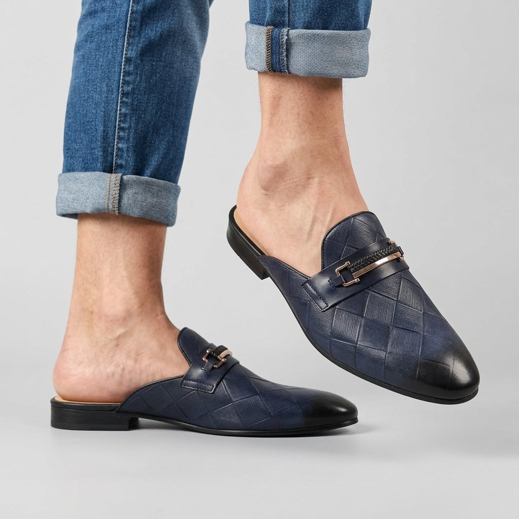 Giancarlo Genuine Leather Mule