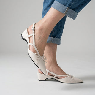 Lana Bow Pointed Slingback