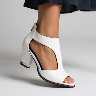 Brynne Cutout Block Heel