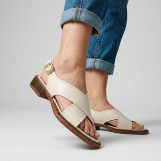 Brynne Crossband Slingback Sandal