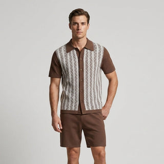 Rhys Jacquard Two Piece Set