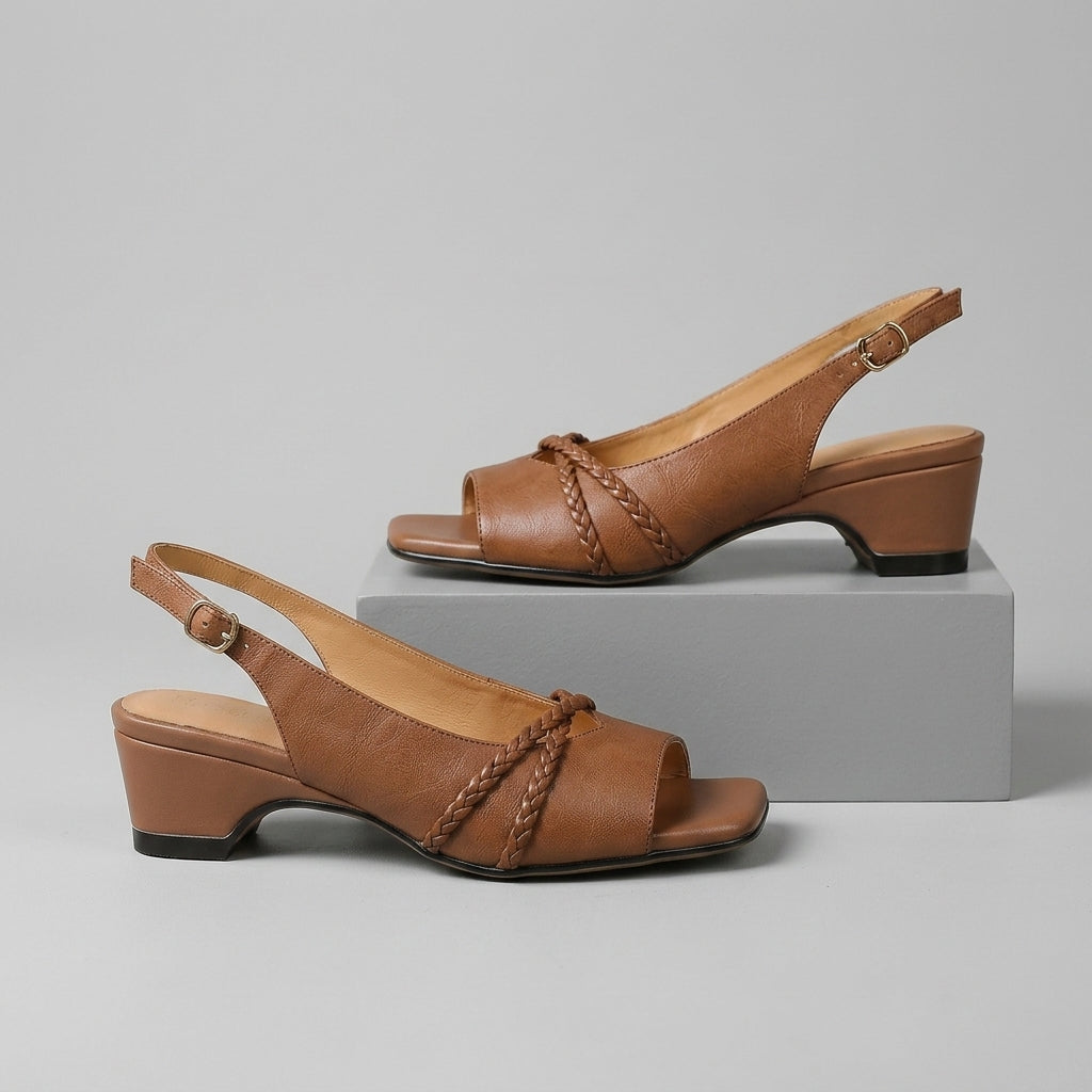 Cassie Braided Slingback Sandal