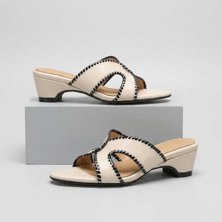 Ellie Cutout Slide Sandal