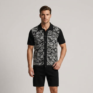 Owen Paisley Print Two-Piece Set