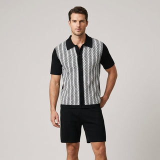 Rhys Jacquard Two Piece Set