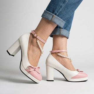 Lila Pearl Ankle Pump