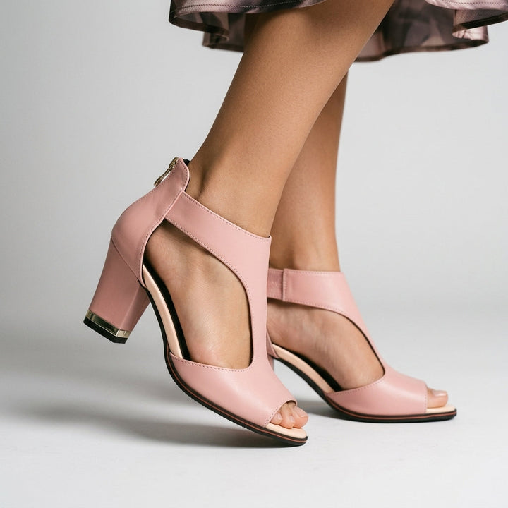 Brynne Cutout Block Heel
