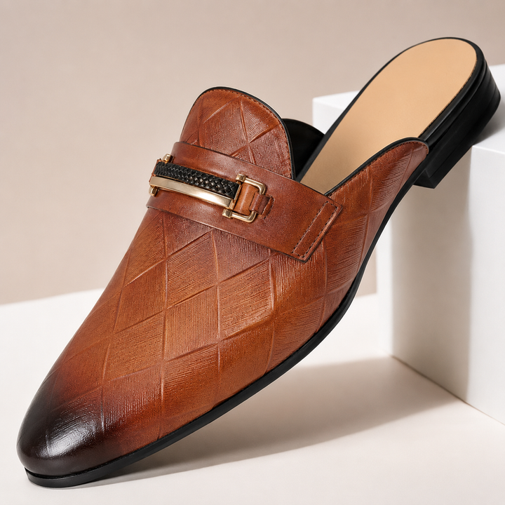 Giancarlo Genuine Leather Mule