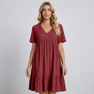 Ava Tiered Ruffle Mini Dress