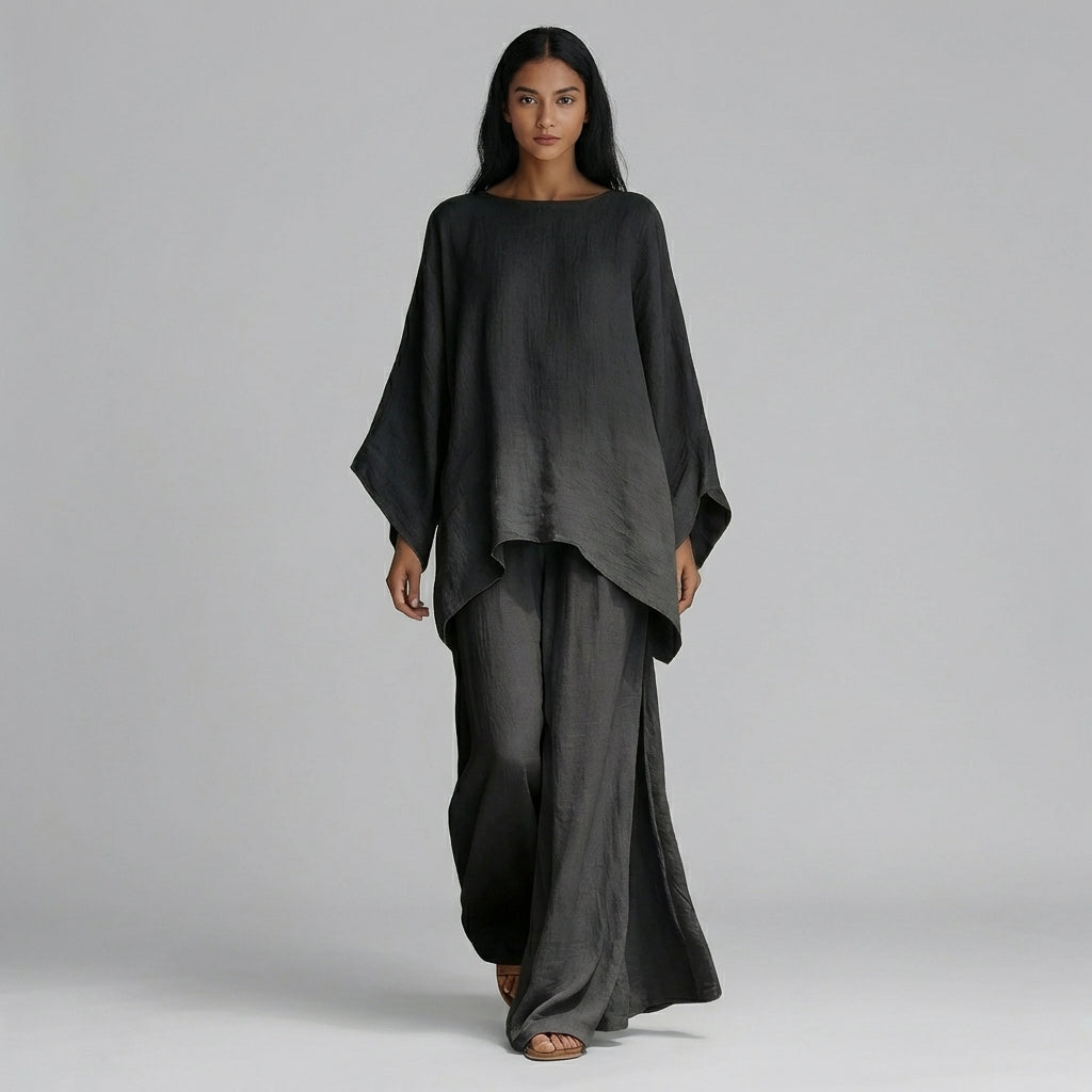 Flora Oversized Kaftan Two-Piece Set