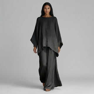 Flora Oversized Kaftan Two-Piece Set