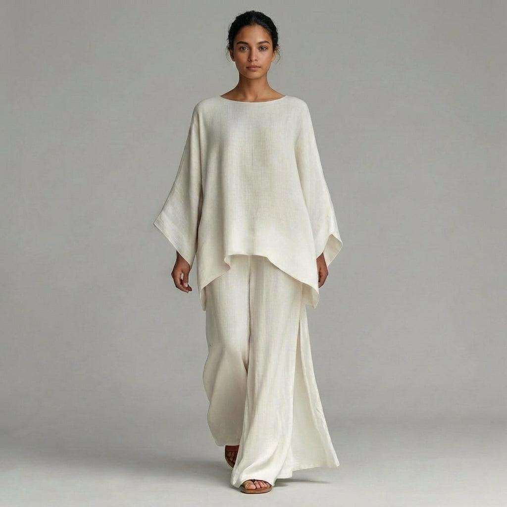 Flora Oversized Kaftan Two-Piece Set