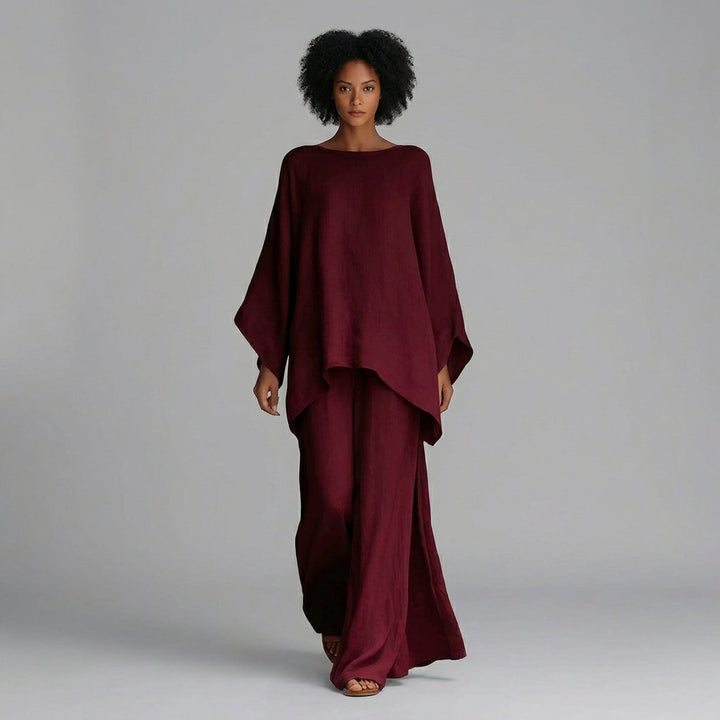 Flora Oversized Kaftan Two-Piece Set