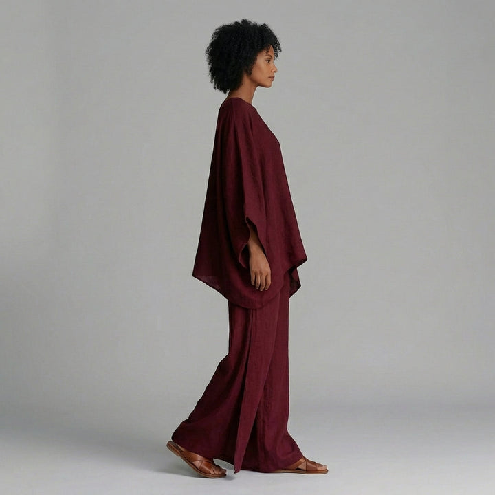 Flora Oversized Kaftan Two-Piece Set