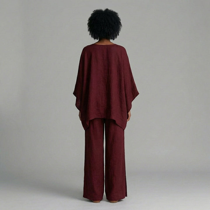 Flora Oversized Kaftan Two-Piece Set