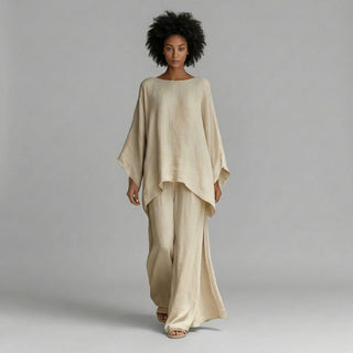 Flora Oversized Kaftan Two-Piece Set