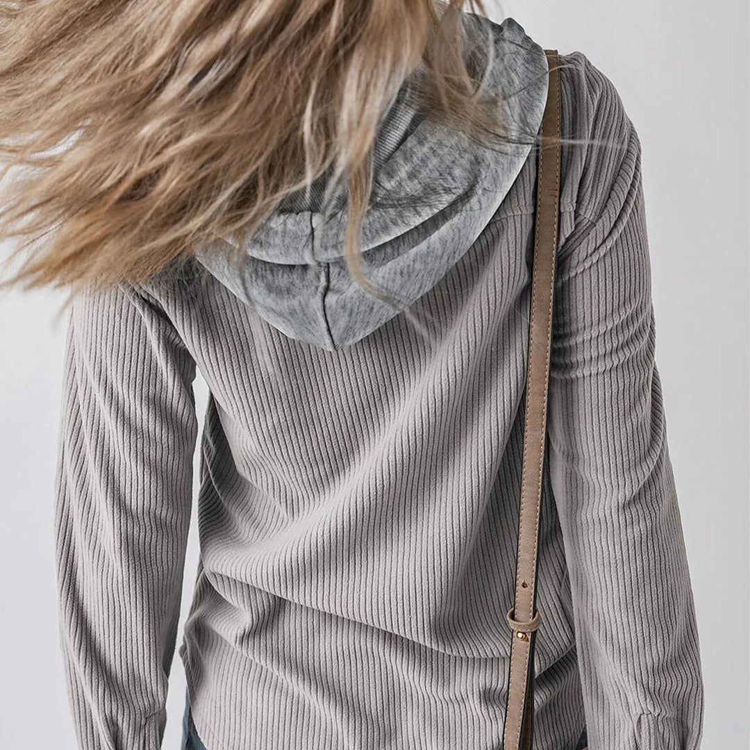 Weekend Hooded Button Shirt