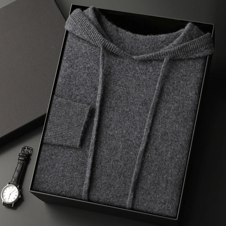 Calvin Cashmere Hoodie