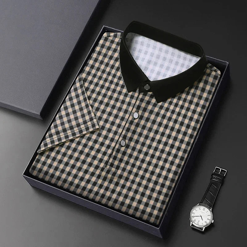 Anthony St. Clair Ice Silk Polo