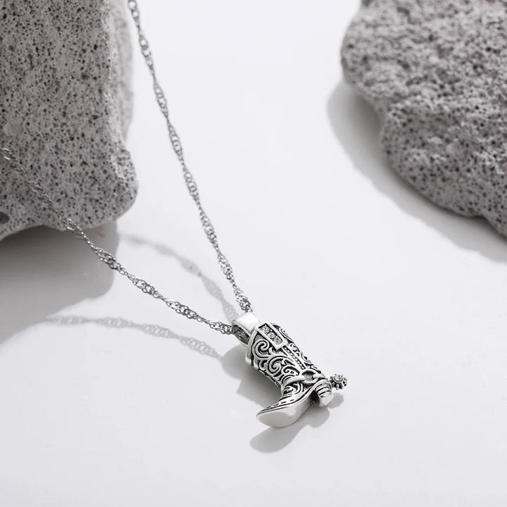 Retro Cowgirl Pendant