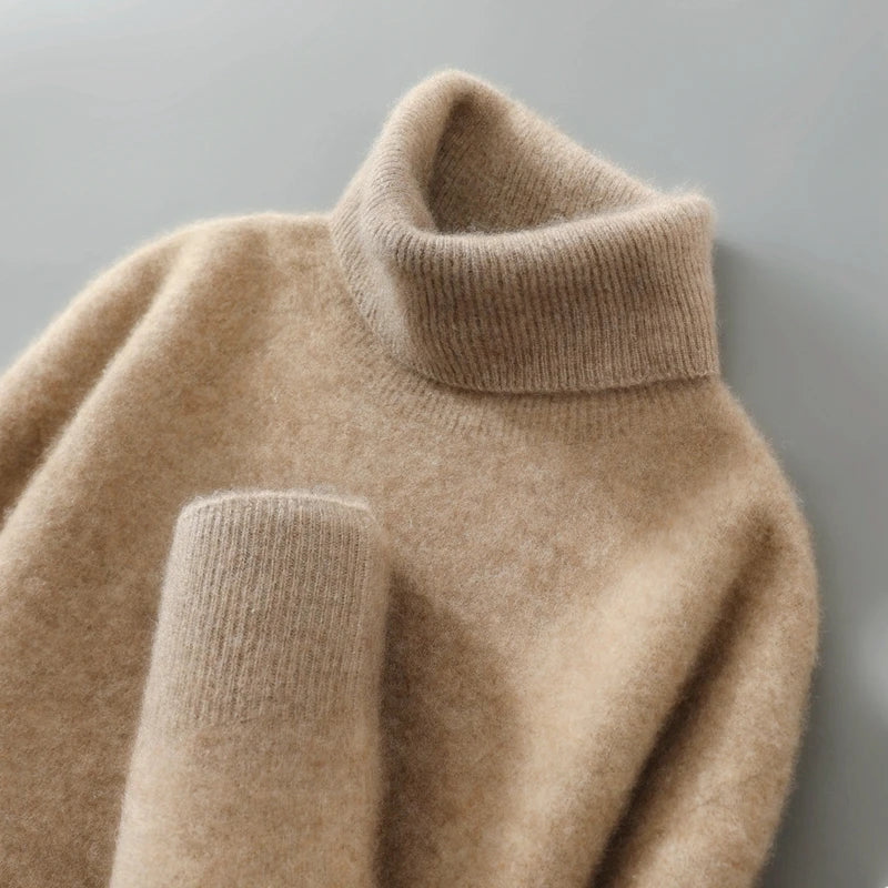 Woodfield Tailored Wool Turtleneck