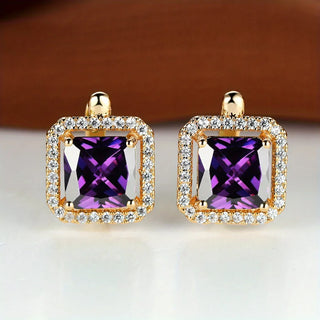 Contour Halo Stud Earrings