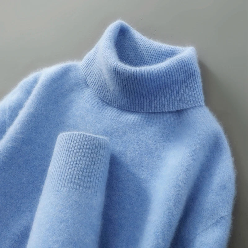 Woodfield Tailored Wool Turtleneck