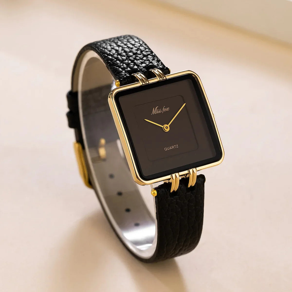The "Elaine" Leather Strap Watch, 30mm
