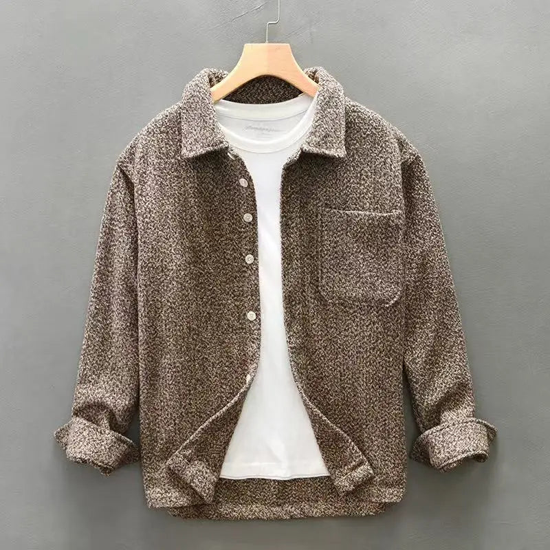 The Brighton Bouclé Button-down