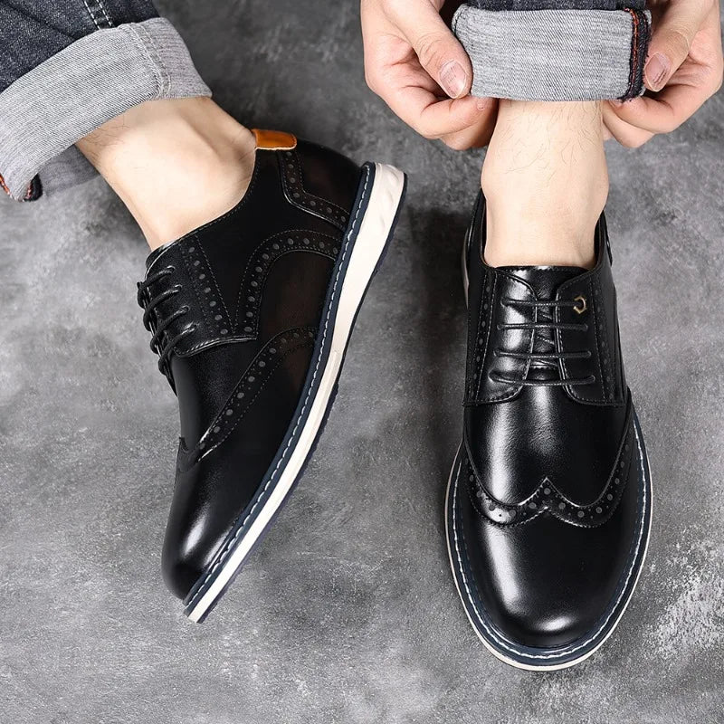 Jefferson Wingtip Brogue Derby