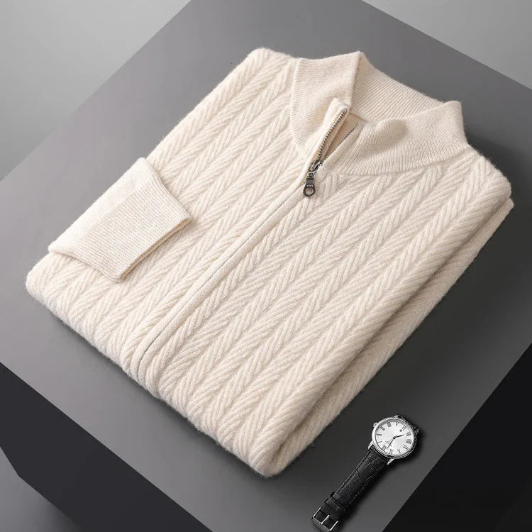 Norman Cable Knit Merino Sweater