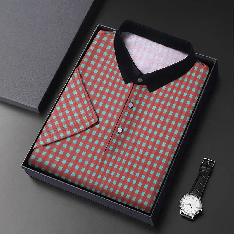 Anthony St. Clair Ice Silk Polo