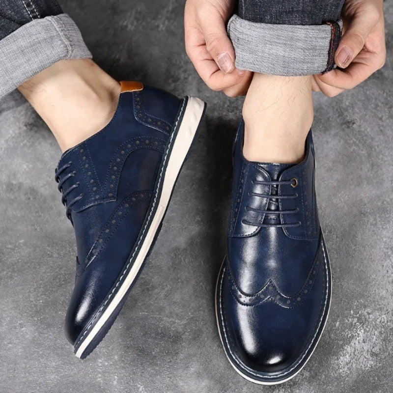 Jefferson Wingtip Brogue Derby