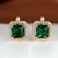 Contour Halo Stud Earrings