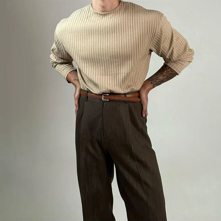 Don Oliver Ribbed Long Sleeve Shirt